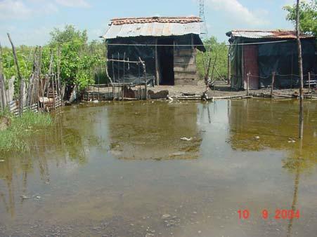 ANEXOS DE FOTOS Problema de Drenaje Pluvial, en el