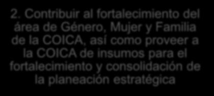 incidencia política de las mujeres indígenas de la COICA y sus organizaciones filiales. 2.