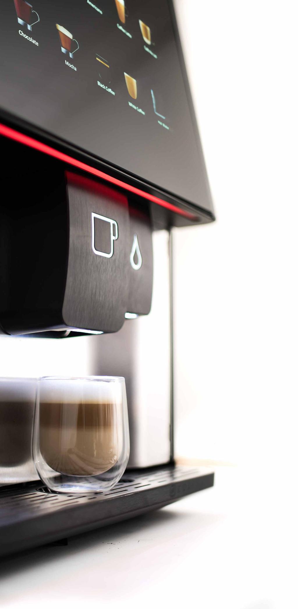 La gama Vitro de máquinas profesionales para bebidas calientes ha sido diseñada al detalle para mejorar la experiencia del consumidor.