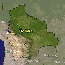 : INFORMACIÓN N GENERAL - Localizada en el Centro de Sud América - Población: más de 9 millones - 1,098,581 Km.
