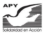 A.P.Y.- Solidaridad en Acción 8 En Andalucía Sede central Avda. República de China 34, local 1 41020, Sevilla Teléfono: 954407754 Fax: 954407754 E-mail: accionsocial@apysolidaridad.