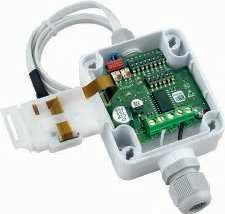 } ASREG TW - Modbus Sensor de punto de rocío, con cinta tensora con cabezal del sensor en unidad independiente, para relación de mezcla, humedad relativa absoluta, punto de rocío,