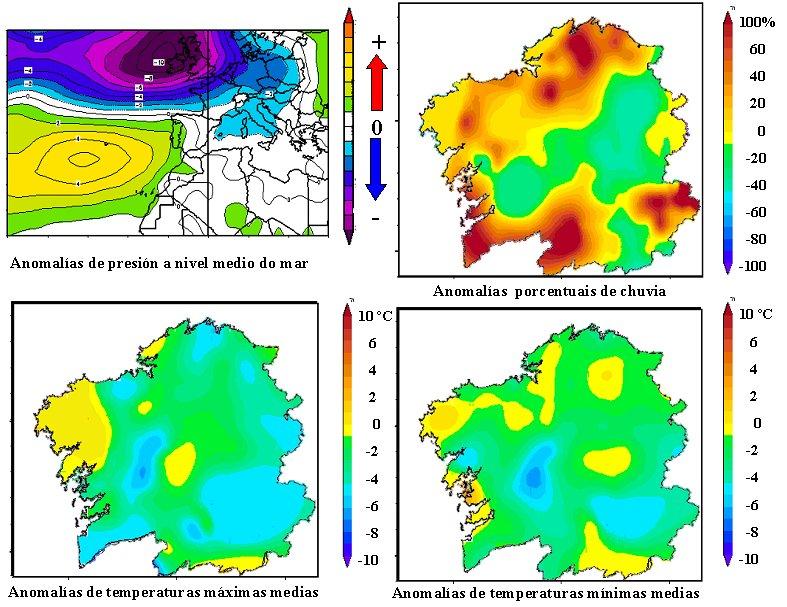 MAIO Precipitacións abondosas no noroeste e baixas temperaturas O mes de maio caracterizouse pola persistencia da situación de baixas presións sobre Irlanda e circulación predominante do noroeste.