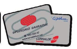 Gracias al proyecto Interoperabilidad en Gipuzkoa, en 2017 también se han incorporado las tarjetas