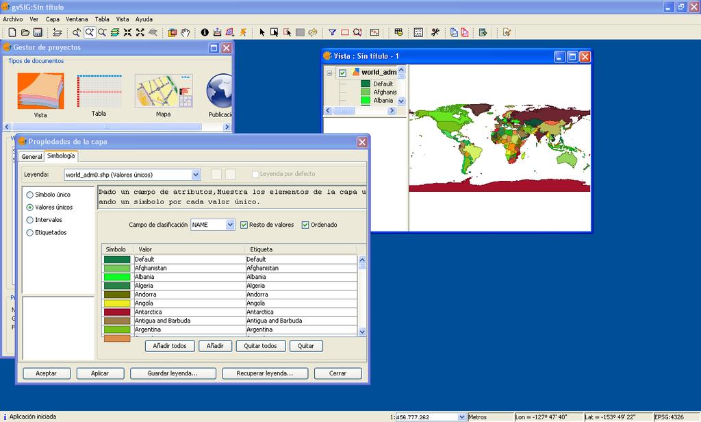 Publicar un servicio WMS Mapserver Opción de configuración de leyenda.