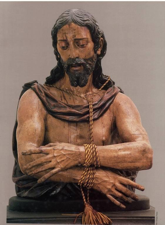 (fig.1). Esta imagen fue atribuida en 1983 a Francisco de Ocampo por el historiador Antonio Martín Macías, autor de la única monografía existe de este escultor 4.