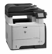 Multifuncionales destinadas a pequeñas y medianas empresas, con necesidades de escaneo avanzado Para volúmenes medios de impresión. LaserJet Pro 500 MFP M521 dn /dw (Ref.