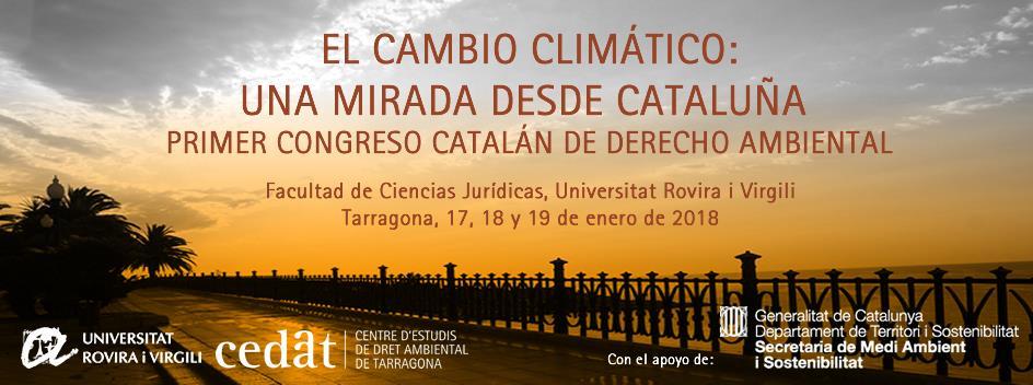 Catalán de Derecho Ambiental, realizado durante la semana previa al congreso con la participación como