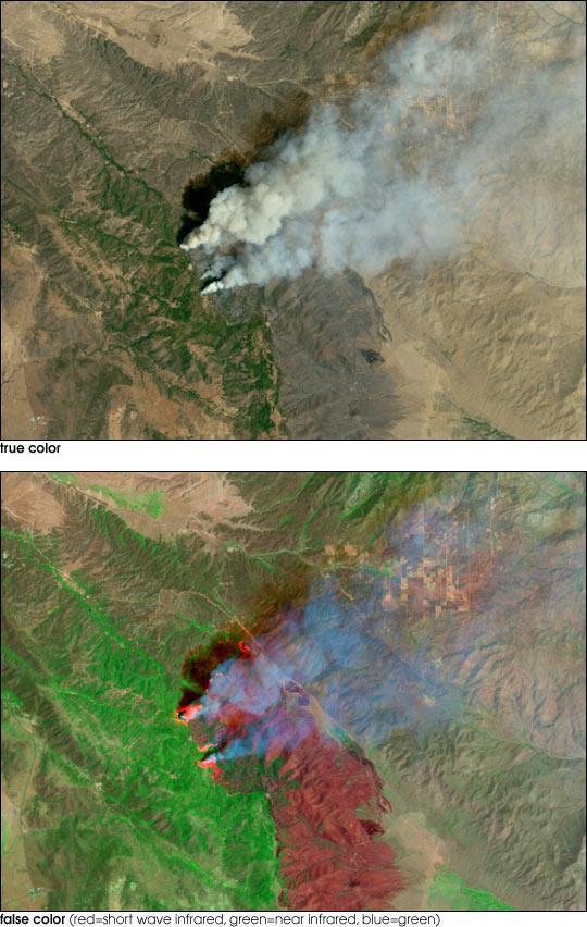 Aplicaciones Ambientales: Incendios MODIS - Aqua