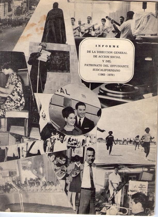 I. Recopilación Información Histórica El Patronato del Estudiante Sudcaliforniano, se formo a partir de septiembre del año de 1965, incorporándose a las actividades de la Dirección de Acción Social