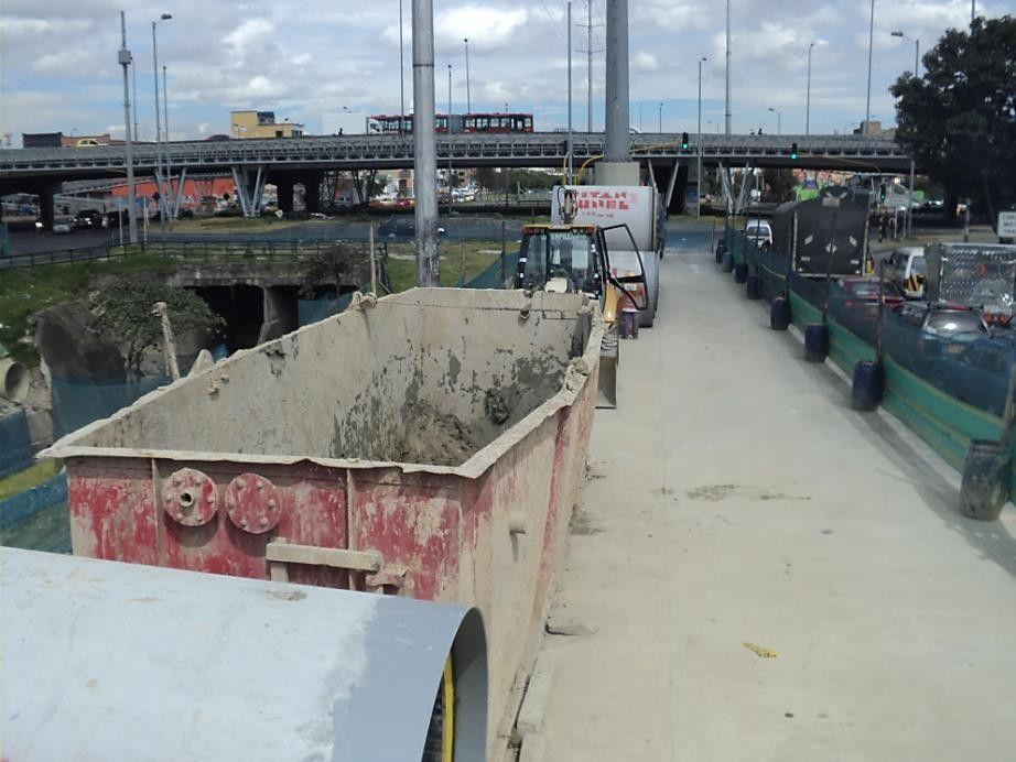 SISTEMA DE TRANSPORTE MASIVO Proyecto : Remplazo de colector aguas lluvias en la obra