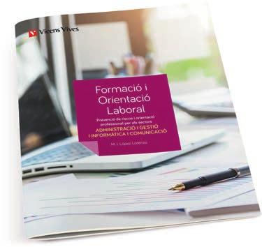 López Lorenzo Llicenciada en Dret i especialitzada en Prevenció de Riscos Laborals FORMACIÓ I ORIENTACIÓ LABORAL SANITARI I SOCIOSANITARI ISBN: