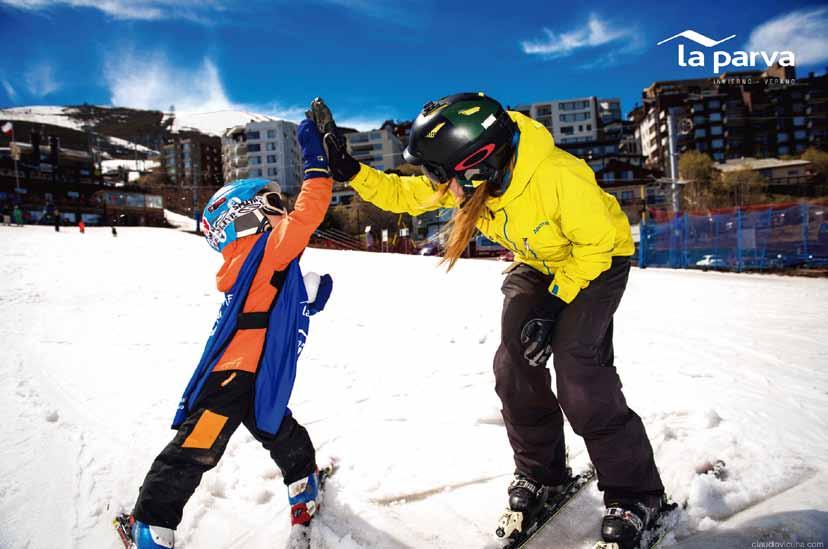 rental Escuela arriendo de Ski y Snowboard de equipos La escuela de La Parva dispone de clases de ski, snowboard y telemark, para todos los niveles a partir de los 3 años.