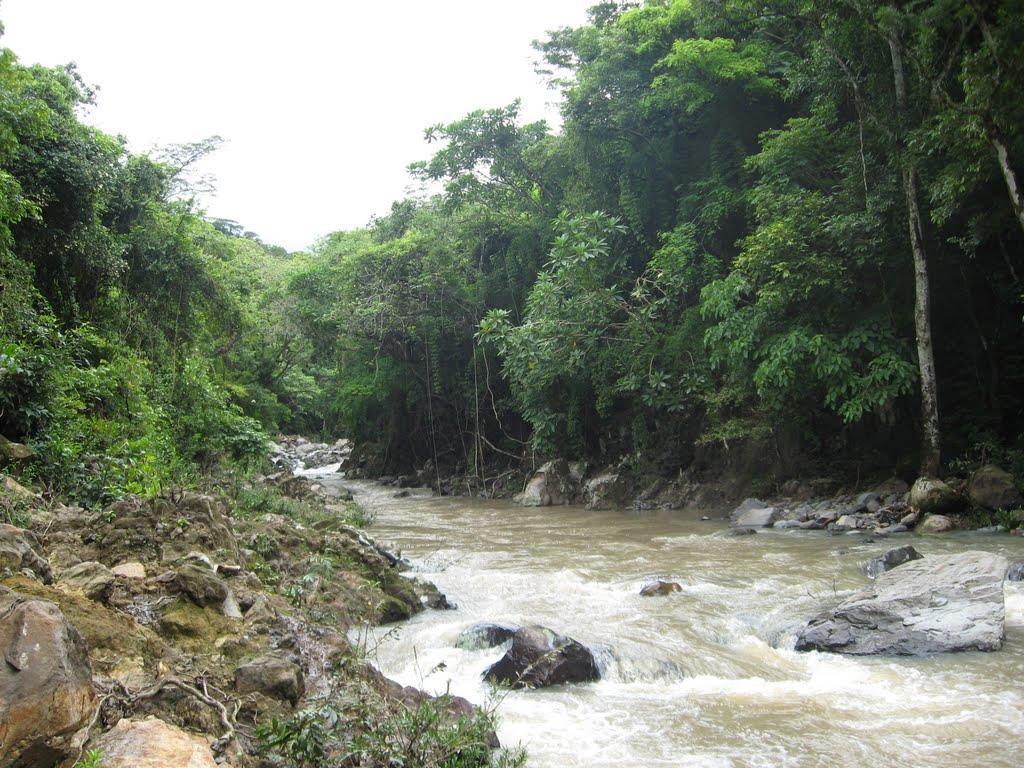 1) Río Lempa; 2) Río Titiuapa; 3) Río Quezalapa; 4)