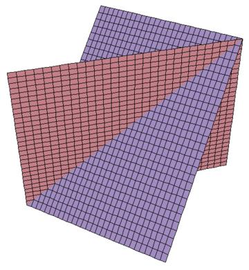 Matemáticas II 9 4.2. Dos planos Dos planos en el espacio pueden estar colocados de tres formas:.