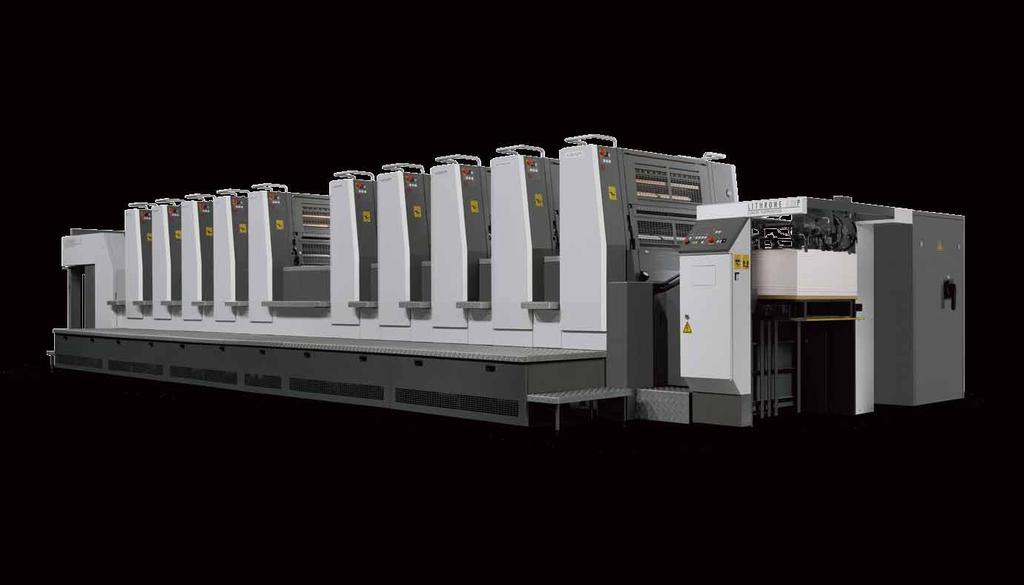 Una máquina para impresión directa y retiración sobre materiales delgados y gruesos.