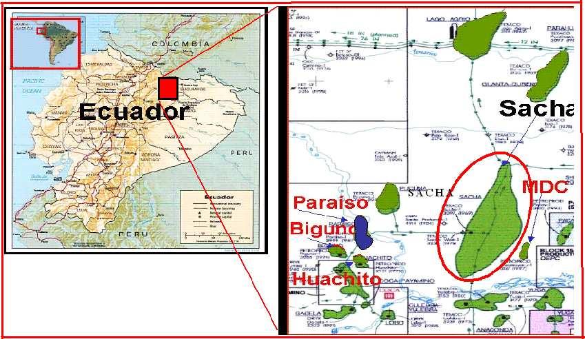 3 Distrito Amazónico y el segundo más grande. Recién empezó a ser administrado por la empresa de economía mixta Rio Napo.