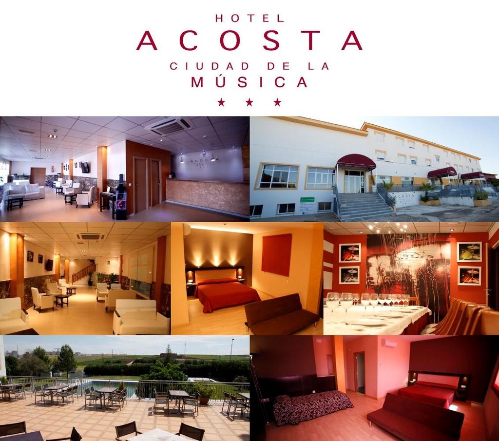 El Hotel Acosta Ciudad de la Música *** está totalmente reformado y equipado, contando con 52 habitaciones totalmente adaptadas a las necesidades de los clientes, cafetería y restuarante además de
