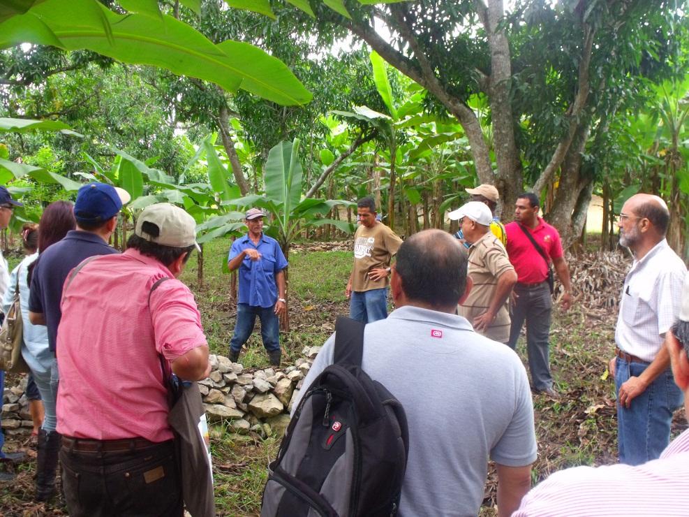 wit soil Visit to Demonstrative Areas of Soil