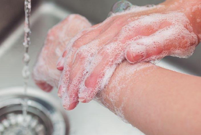 3. Lavarse siempre las manos: antes de tocar los alimentos y después de cualquier actividad que provoque su contaminación; debe ser considerada la regla de oro del manipulador.
