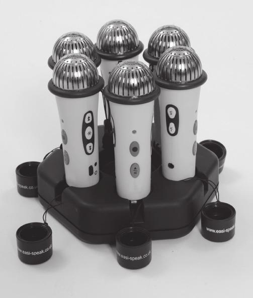 LED 6 sockets that accept Easi-Speak or