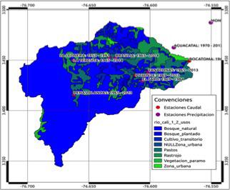 6% Bosque Plantado 8.2% Zona Urbana 4.4% Pastos 1.2% Cultivo Transitorio 3.4% Cultivos Permanentes 5.3% Rastrojos 4.