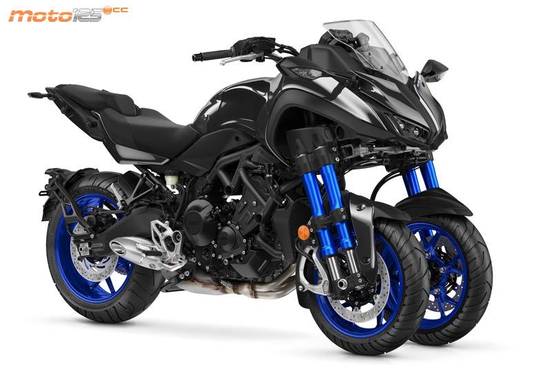 Yamaha Nuevo concept Niken de moto de tres ruedas que