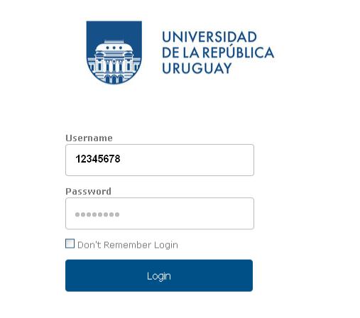 1) INGRESO AL MÓDULO Para acceder al Módulo de Autogestión de Personal se debe ingresar a: https://map.udelar.edu.uy.