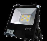 Proyectores Led - Led Flood lights PEF28K Grado IP / IP Grade: Conector alimentación / Power connector: 270 x 250 x 175 mm 5,5 Kg Cable 18AWG*3C / Clavija (opcional) Vida útil estimada / Estimated