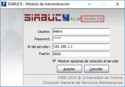 ANEXO II Actualización de los módulos de SIABUC9 constantemente publica actualizaciones de los diferentes módulos de conforman SIABUC9, estas actualizaciones corresponden a corrección de errores y/o