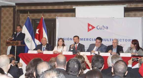 PROESA, ORGANISMO PROMOTOR DE EXPORTACIONES E INVERSIONES DE EL SALVADOR Presidente de PROESA, Sigfrido Reyes, participó en acto de bienvenida a delegación de empresas cubanas en El Salvador El