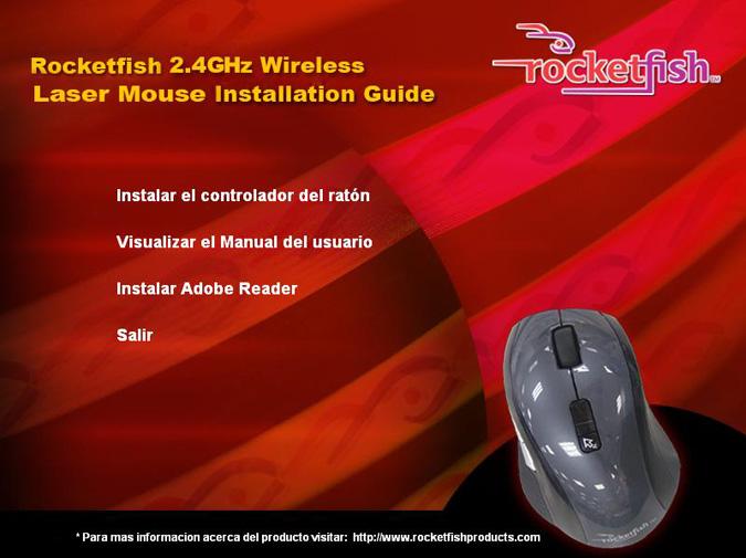 12 Instalación del controlador del ratón y del software Para usar las funciones avanzadas, tal como la búsqueda dinámica y el lente de aumento, necesitará instalar el controlador del ratón y el