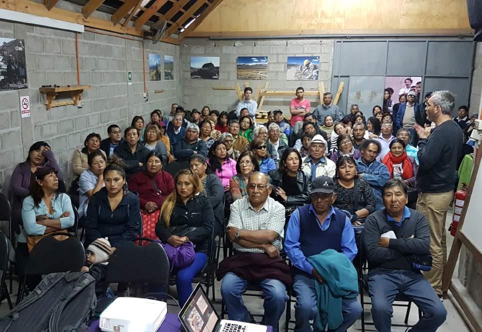 Comunidad: Comité Mayor de las Ruta de las Misiones - Saraña El Comité Mayor reúne a comunidades andinas, personas e instituciones colaboradoras del Plan de Restauración de Templos Andinos de Arica