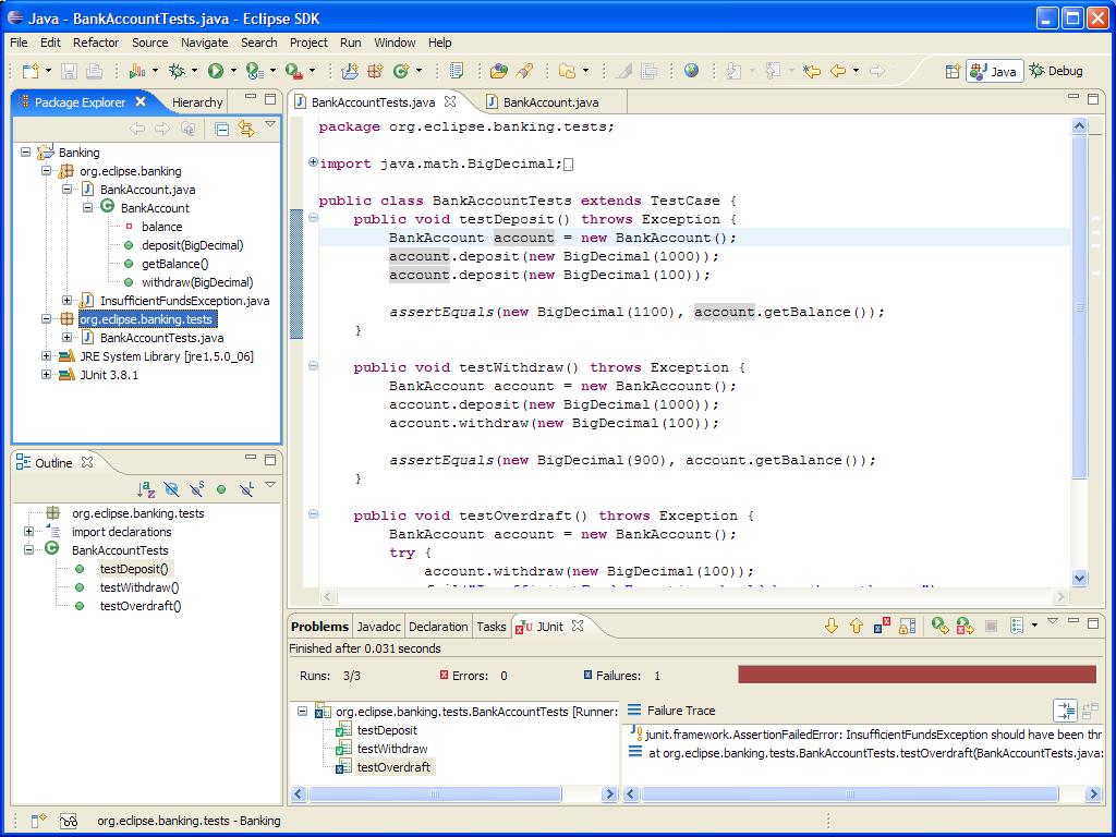 Ejemplos de software libre Programación: Eclipse: IDE