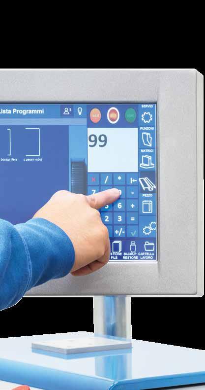 digibend digibend digibend Nuevo control gráfico Touch con Wifi integrado 200 CNC 200e 400 CNC 800 CNC Incluye el software Digisoft Permite diferentes opciones de programación como: Plegado Punzonado
