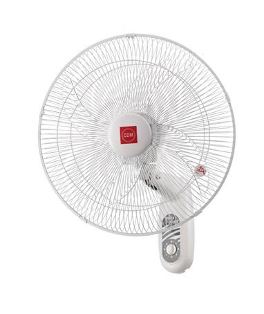WALL FANS SPECIFICATIONS Type CW-181 Wall Fan 1809 Wall Fan Blades Size 18" HIGH SPEED CFM AT HIGH SPEED 2995 RPM AT HIGH SPEED 1120 WATT AT HIGH SPEED 95 CFM/WATT RATIO AT 31.