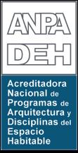 2014, la Escuela de Arquitectura recibe la acreditación de la ANPADEH, la