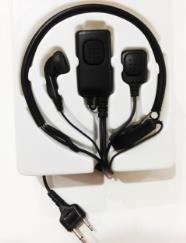 Conector Características 184.036 - Tipo PiroStar AM-23 micrófono-auricular color negro Mod. MA 27-M VOX-PTT para Midland G-18 (cumple estanquidad IP-67) 184.