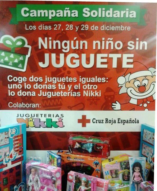 Campaña de recogida de juguetes en colaboración con las jugueterías NIKKI, en los grandes Centros Comerciales de la provincia donde se recogieron 3.492 juguetes.