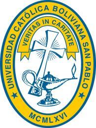 Universidad Católica Boliviana San Pablo Vicerrectorado Administrativo Financiero Nacional Aclaraciones