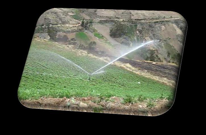 aplicación, vale decir, Bolivia actualmente se encuentra en pleno auge de implementar sistemas de riego tecnificados-presurizados sea por aspersión o por goteo RIEGO TECNIFICADO Qué es el riego?