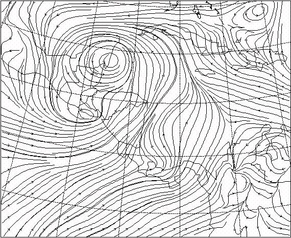 Figura 3. Anomalía de temperatura superficial del mar (ºC), octubre de 27. Sistemas atmosféricos que generaron condiciones de temporal 1) Sistema de baja presión en el oeste del Mar Caribe (ver fig.