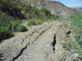 física (carreteras y caminos), así como de tierras agrícolas, en las mismas laderas y en lugares próximos a quebradas y ríos.