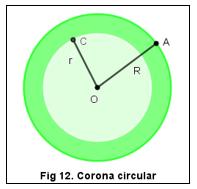 Ejercici de área de segment circular: Calcular el área de un segment circular si se sabe que el radi mide 40 cm, el ángul central mide 80 y la cuerda, 9,8 cm.