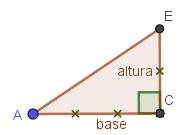 Pr l tant, el área de un triángul rectángul es el prduct de ls ds catets divid entre : ÁreaTriángulRectángul = El área del