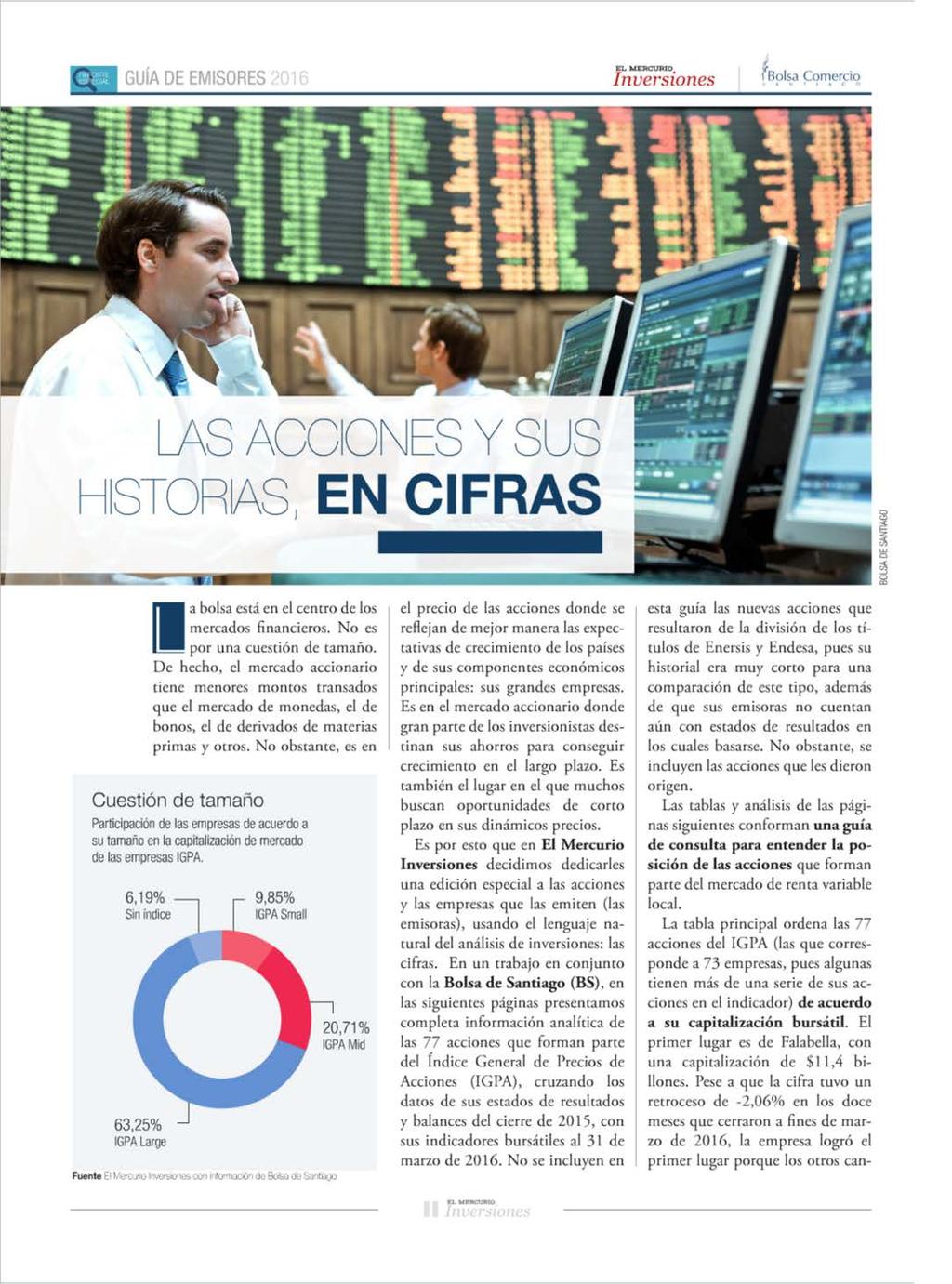 El Mercurio REVISTA EL MERCURIO INVERSIONES Edición Nº 1-18.
