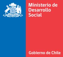 DIFUSIÓN Debe utilizar de manera visible el logo del Ministerio de Desarrollo Social.