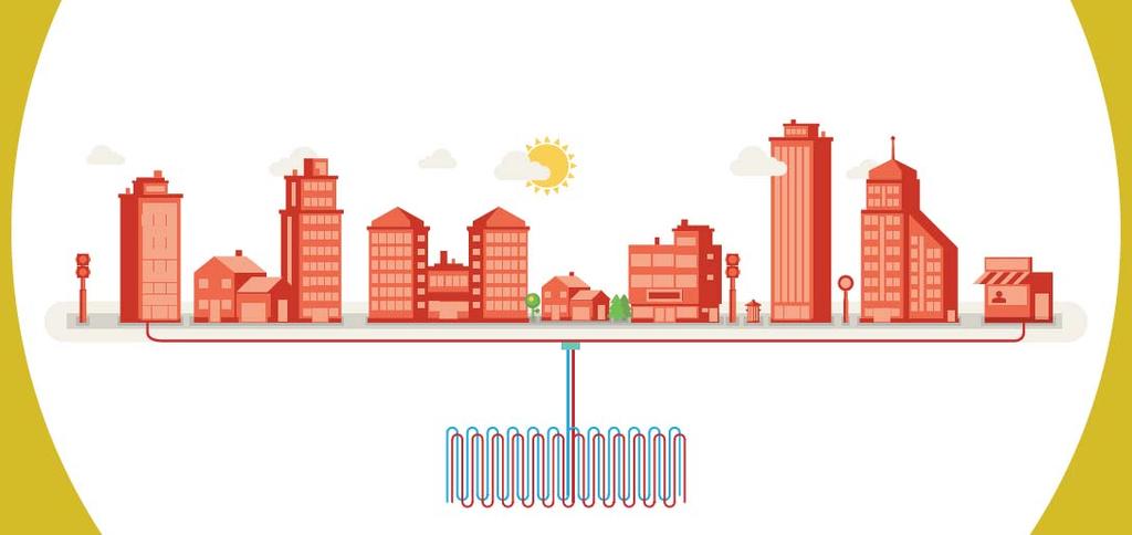 CLIMATIZACIÓN DE DISTRITO Climatización y ACS de un conjunto de edificios o un barrio: climatización de distrito o district heating