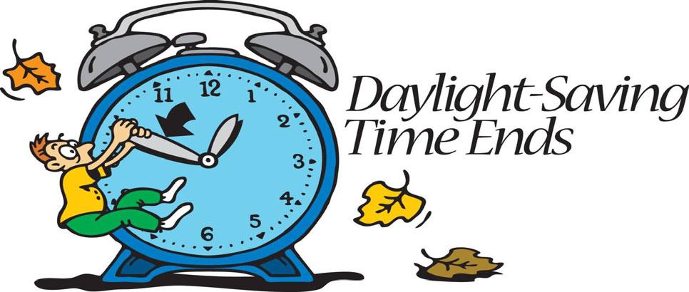 @ 11am-3pm Next Saturday Evening turn your clocks back one (1) hour before going to bed. ST.