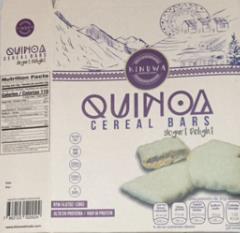 Imagen 62 Barras de Quinoa tostada con Yogurt de Vainilla recubierto - Quinoa Empaque de 23 gramos